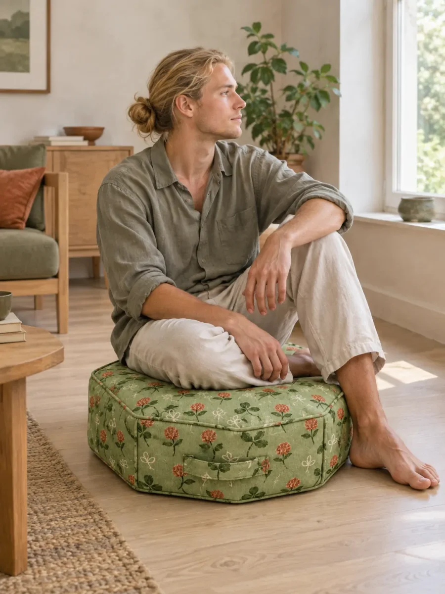 Clover Hex Block in use at home