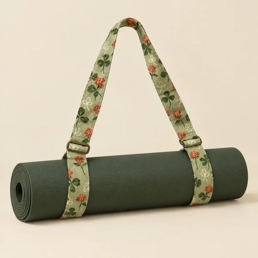 Clover Mat Carry Strap, studio photo