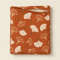 Column Cover · Ginkgo, laid flat and unzipped