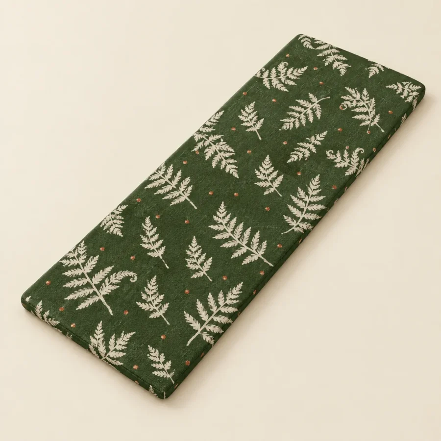 Fern Runner Mat, studio photo