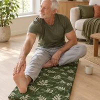 Fern Runner Mat in use at home