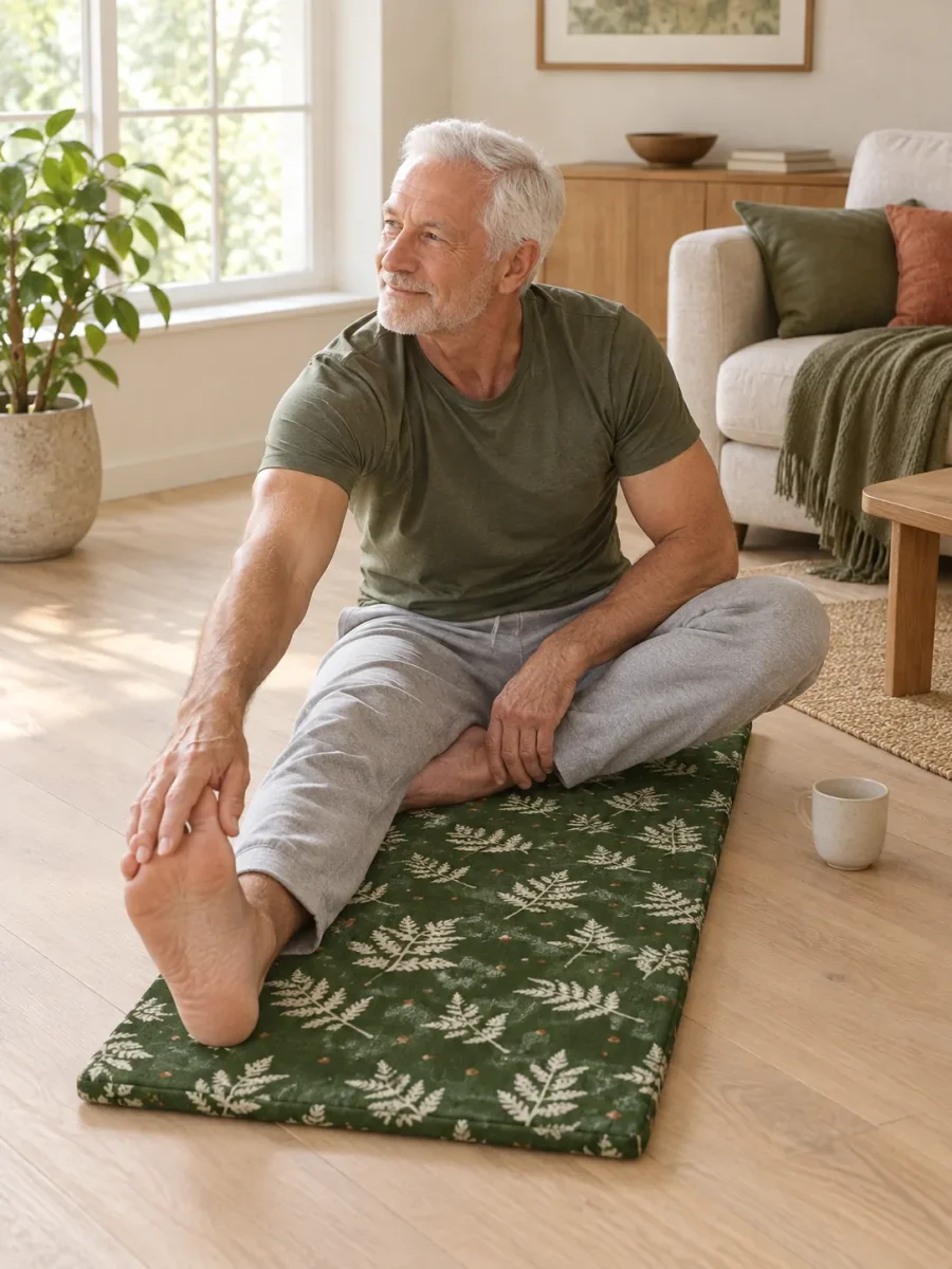 Fern Runner Mat in use at home