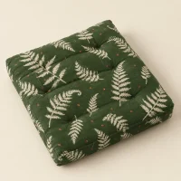 Fern Square Floor Mat, studio photo