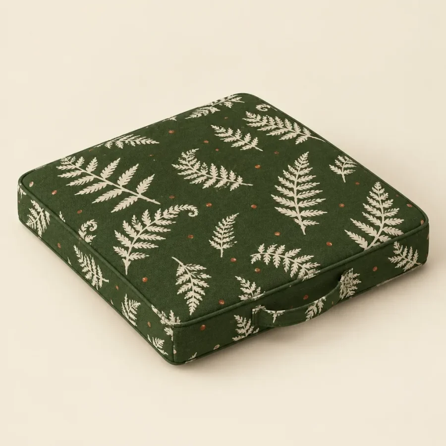 Fern Tile Block, studio photo