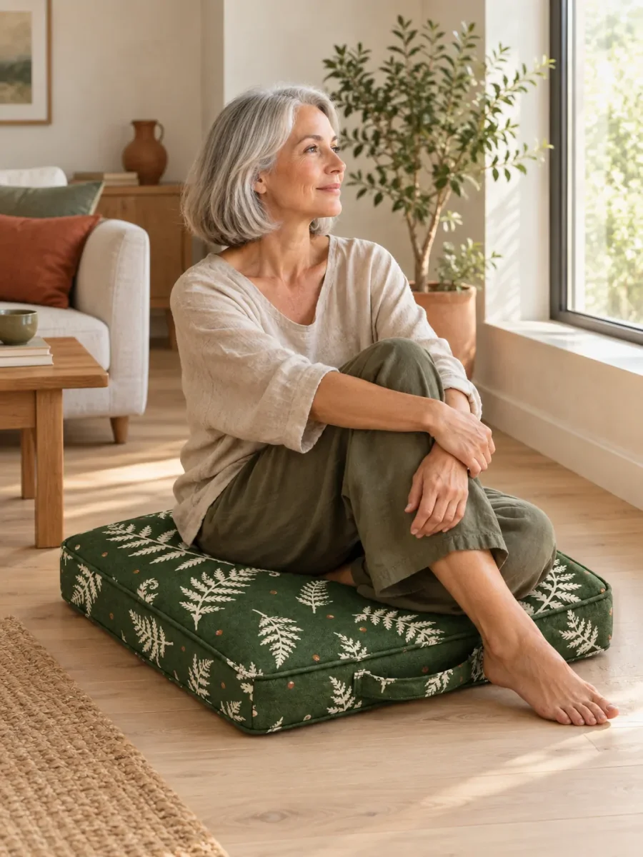 Fern Tile Block in use at home