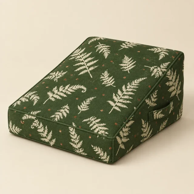 Fern Wedge Block, studio photo