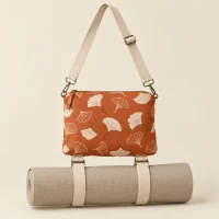Ginkgo Crossbody Mat Sling, studio photo