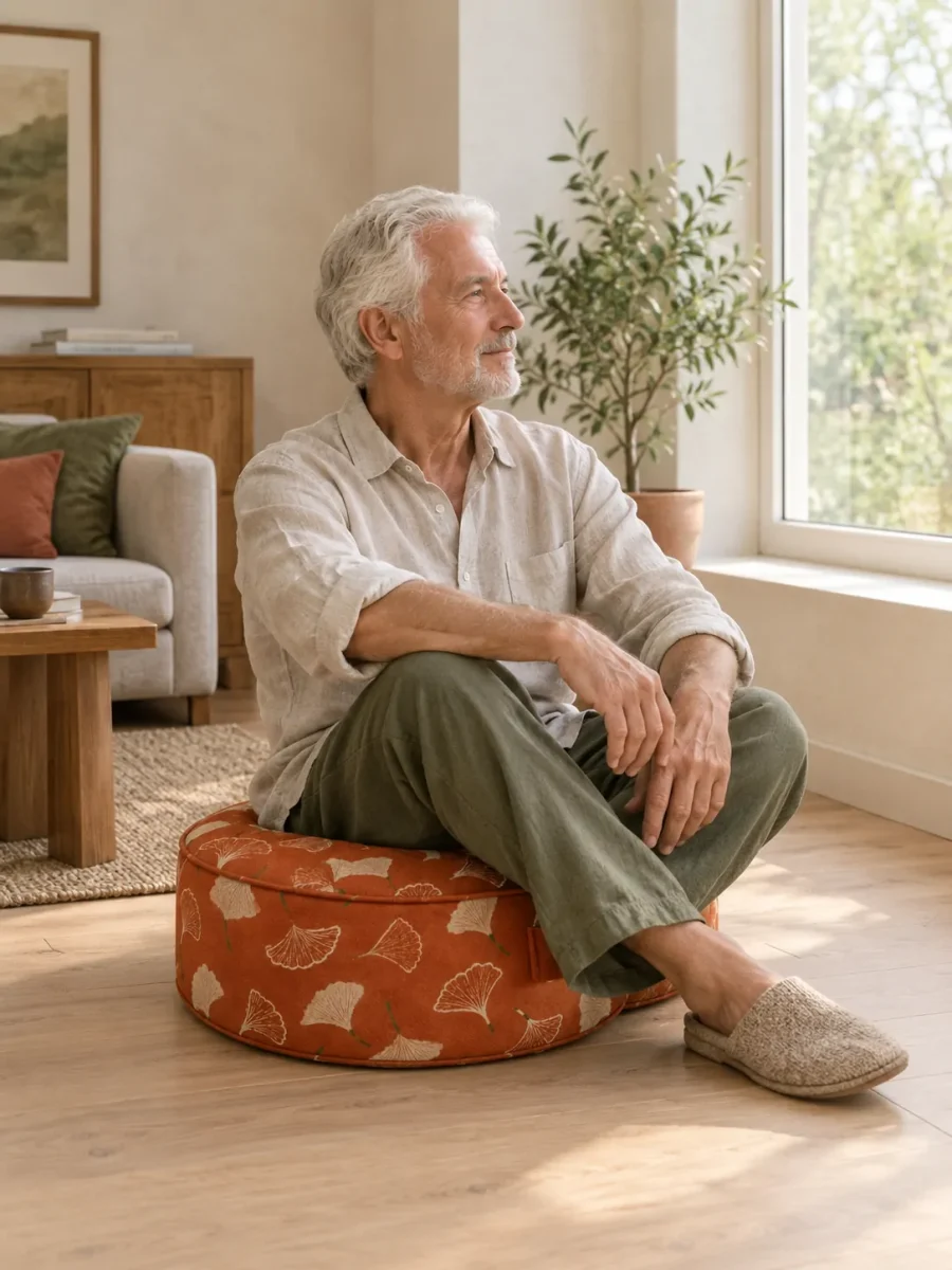 Ginkgo Drum Block in use at home