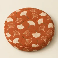 Ginkgo Round Floor Mat, studio photo