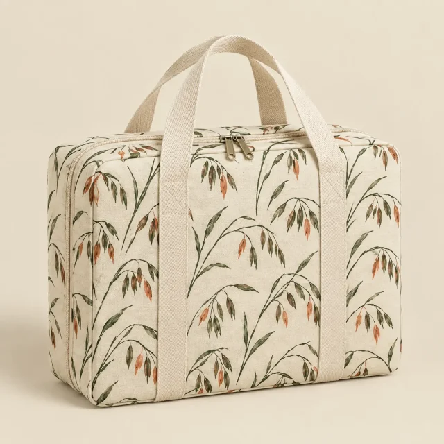 Oat Block Pouch, studio photo