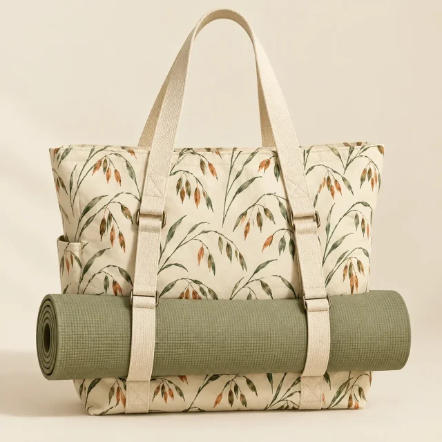 Oat Mat Tote, studio photo
