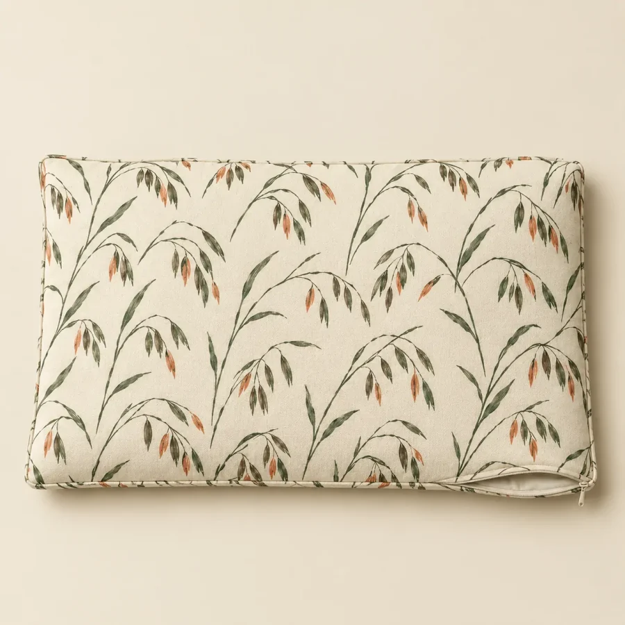 Slab Cover · Oat, laid flat and unzipped