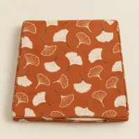 Wedge Cover · Ginkgo, laid flat and unzipped